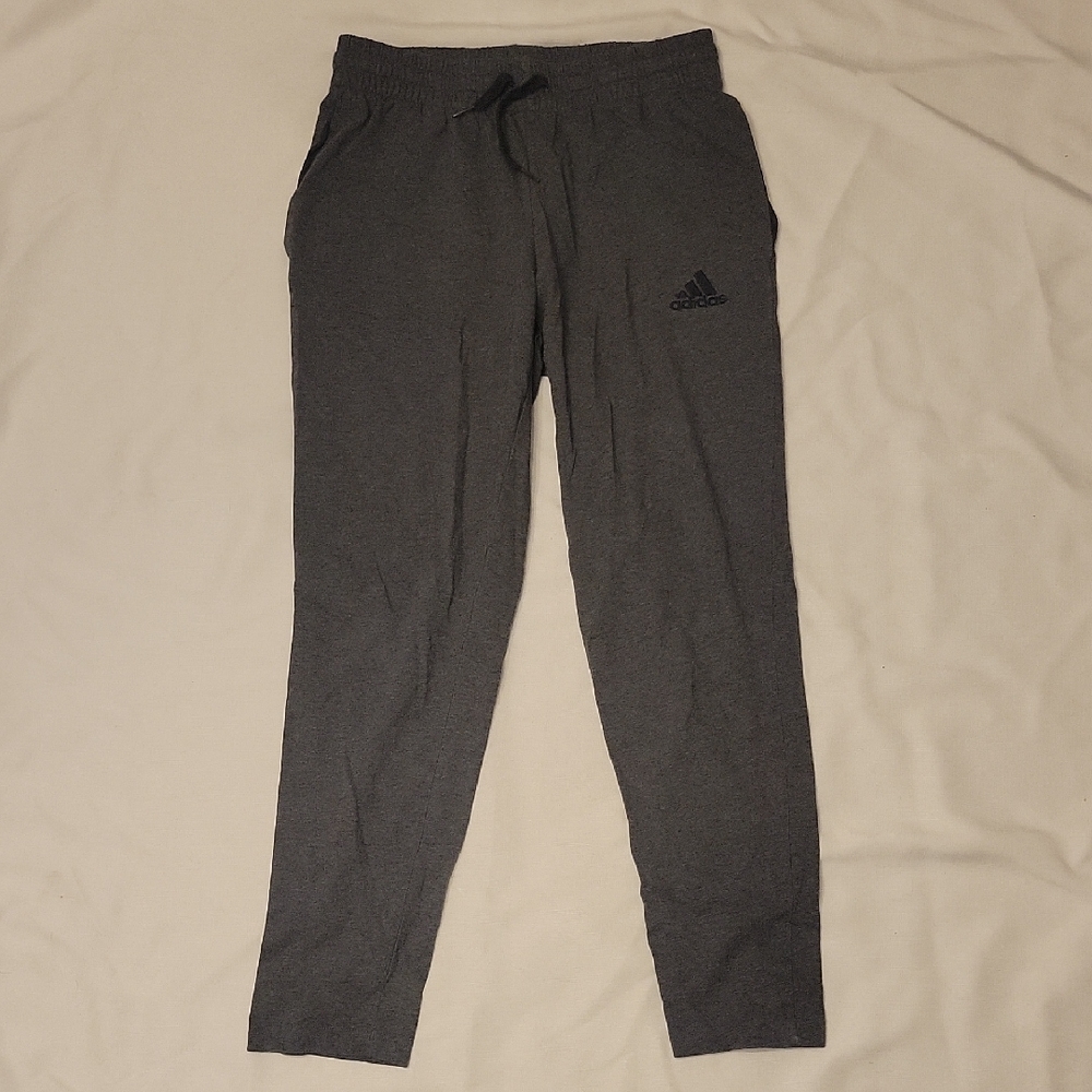 Adidas Men's Gray Jogger Pants
